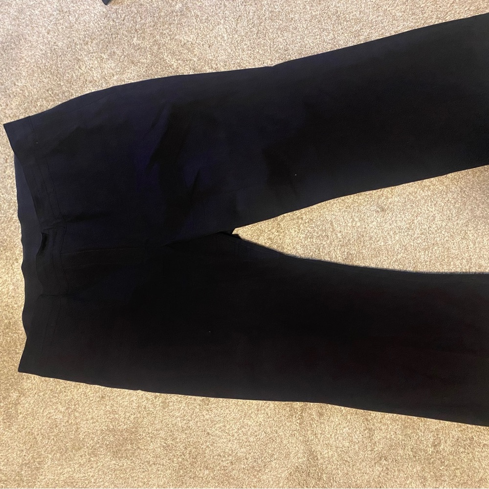 COPY - Spanx Navy Kick Flare Crop